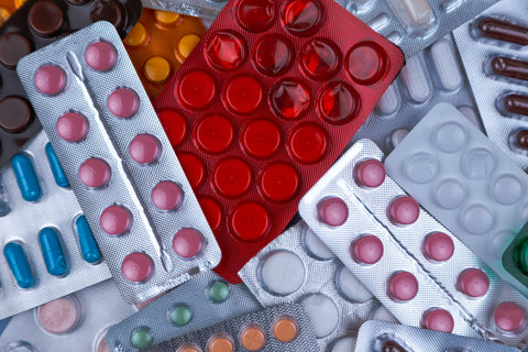 A picture of tablets and other medications