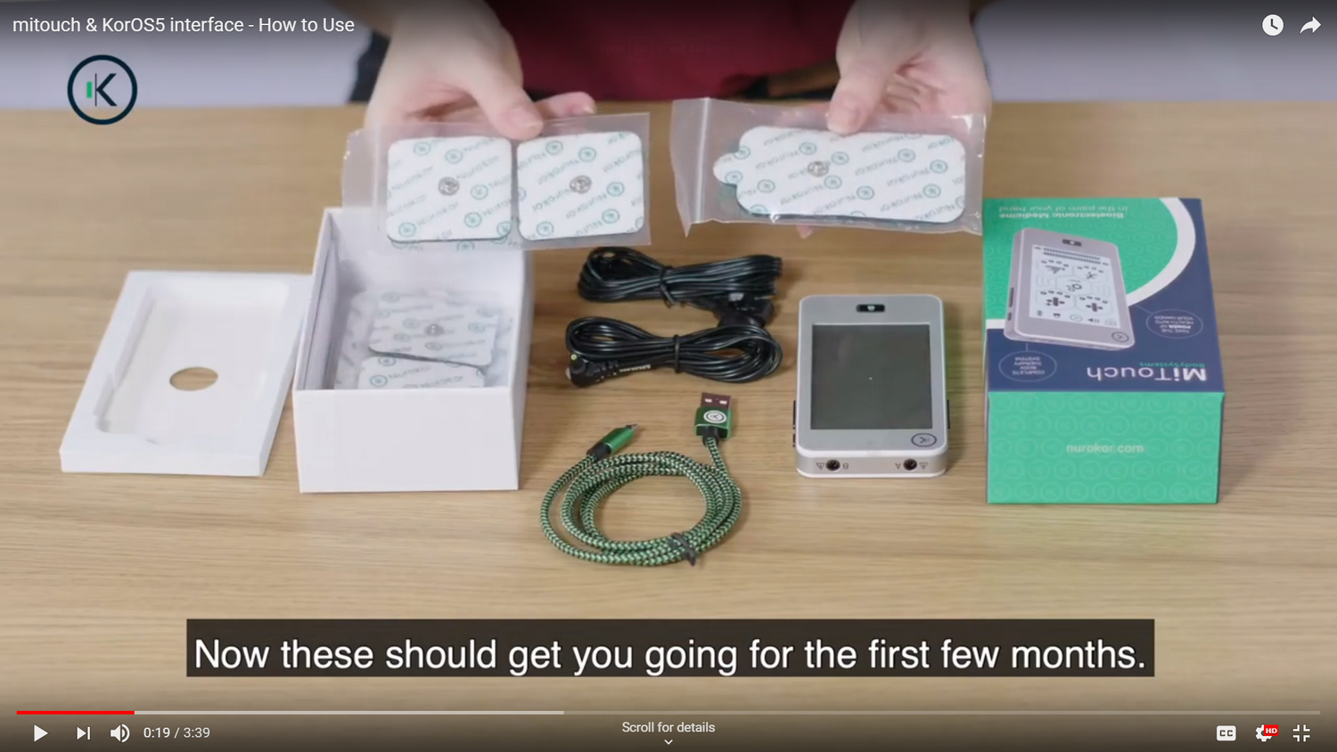 How to Use your Lifetech by NuroKor mitouch & KorOS5 software